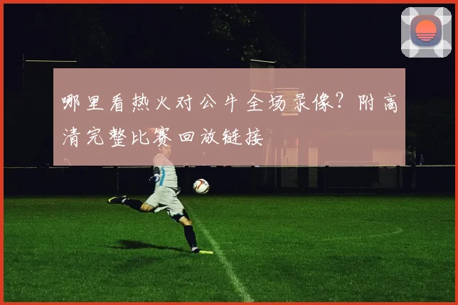 哪里看热火对公牛全场录像？附高清完整比赛回放链接